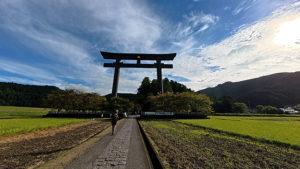 熊野本宮大社　大鳥居　　ブラスト工房